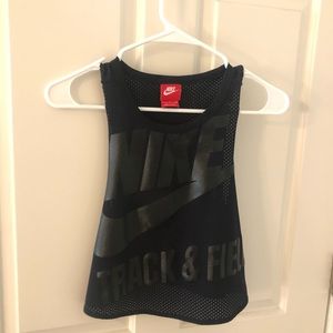 Nike mesh crop top